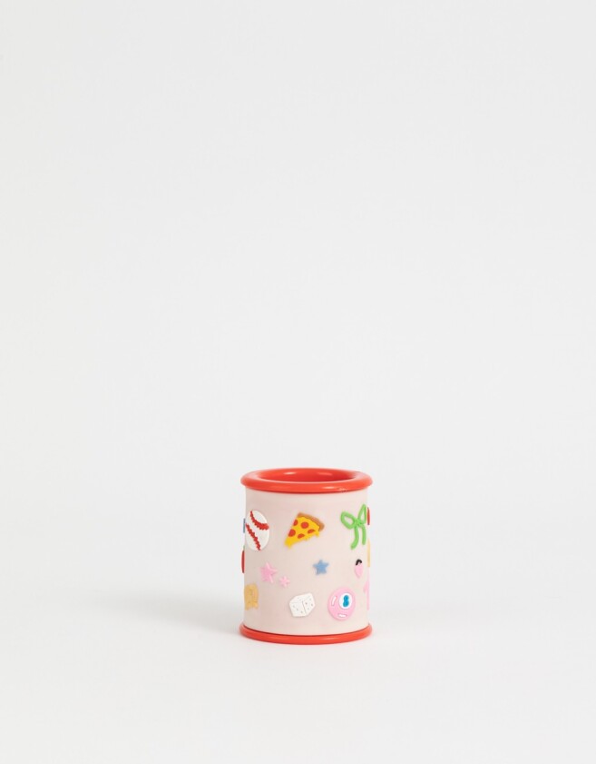 Útiles Varios Estampados Sacapuntas Estampado - Rojo Medio