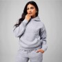 Polera Cozy Fleece Hoodie Mujer Classic Grey Heather
