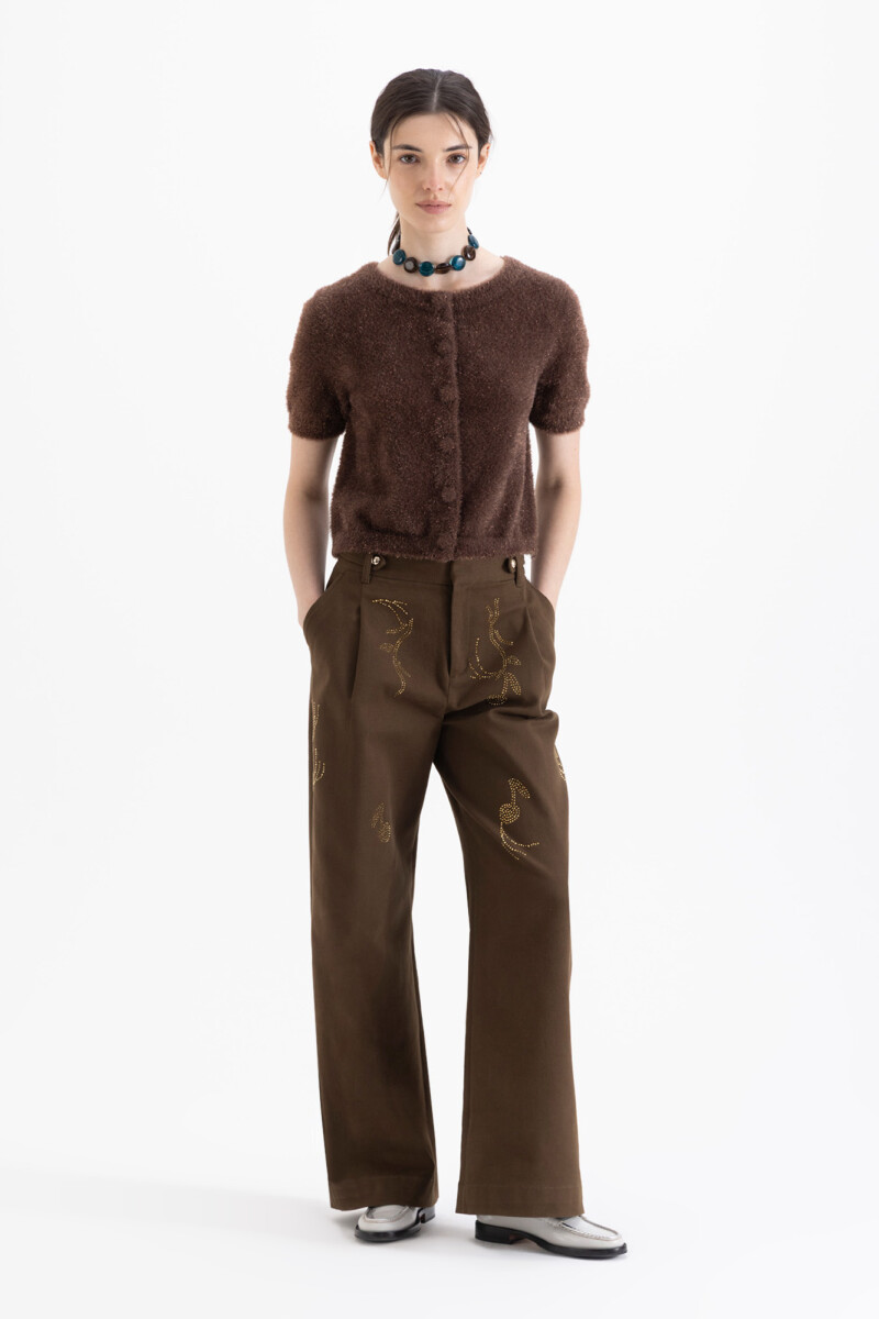 CARDIGAN JANE Chocolate