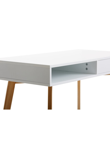 Escritorio TAMHOLT 50x100 blanco/natural Escritorio TAMHOLT 50x100 blanco/natural