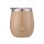 Mate Acero Inox. con Tapa Oro