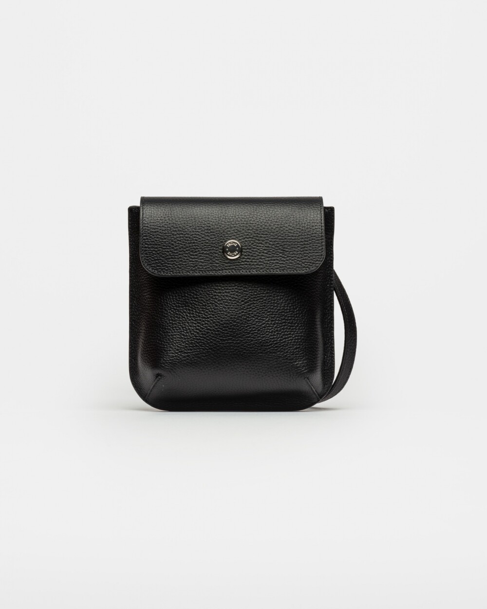 Mini Bag Liana En Cuero Graneado Negro