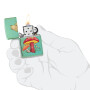 Encendedor ZIPPO 48973 C/Diseño Verde 0