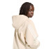 Canguro de Mujer Adidas Kit 3 Stripes Beige - Blanco
