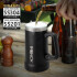 Jarra Vaso Cerveza Termica 750 Ml Conserva 3 Hs Frio 1 Hs Calor Acero Inoxidable Ss304 Imback Color Negro Jarra Vaso Cerveza Termica 750 Ml Conserva 3 Hs Frio 1 Hs Calor Acero Inoxidable Ss304 Imback Color Negro