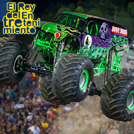 Vehículos Monster Jam A Escala 1:24 Coleccionables GRAVE DIGGER