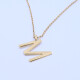 Inicial oro 18k letra M grande. Inicial oro 18k letra M grande.
