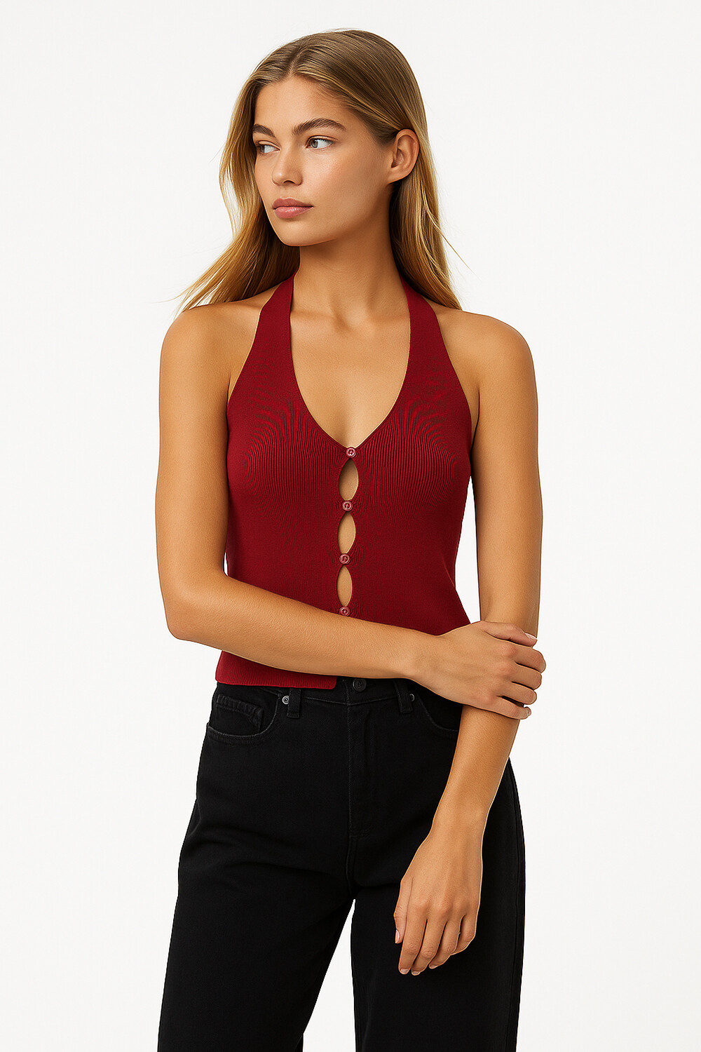 Tops Peko Bordeaux
