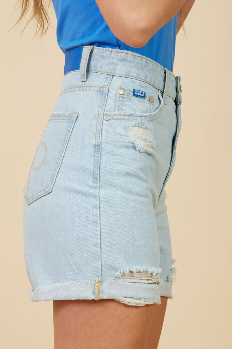 SHORT BLAU RUSTY Azul Claro