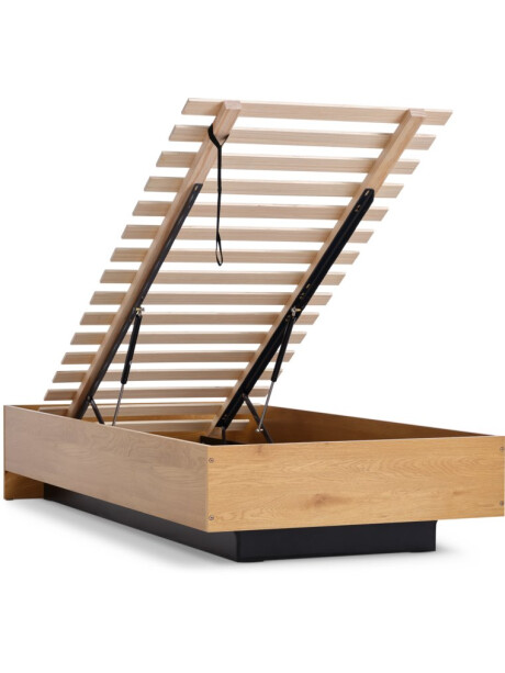 Estructura cama ELLINGE 90x190 almac roble Estructura cama ELLINGE 90x190 almac roble