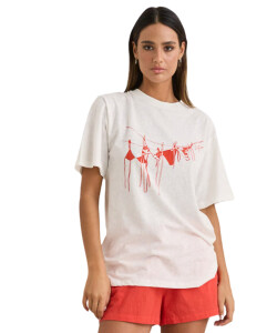 Remera Rhythm Melia Oversized - Blanco Remera Rhythm Melia Oversized - Blanco