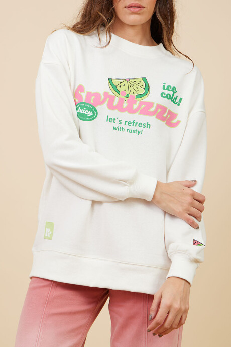 SWEATER CAYAMBE RUSTY Blanco