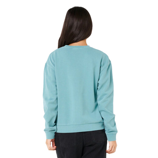 Buzo Rip Curl Sunset Surf Relaxed Crew - Celeste Buzo Rip Curl Sunset Surf Relaxed Crew - Celeste