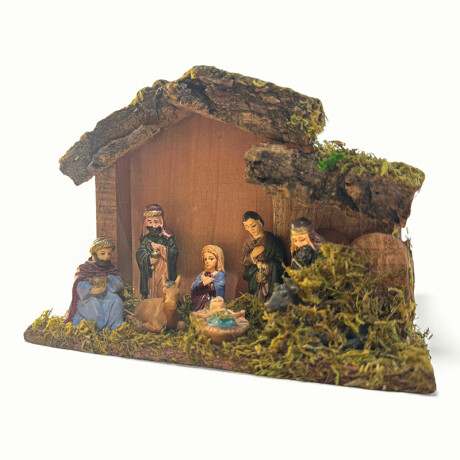 Pieza De Pesebre Cabaña Modelo 3