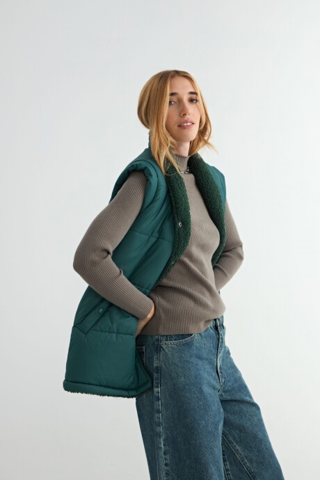 CHALECO SHERPA NOEMIE Verde
