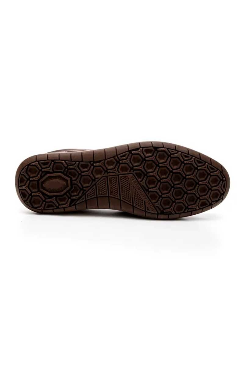 ZUECO PEGADA CUERO Marron