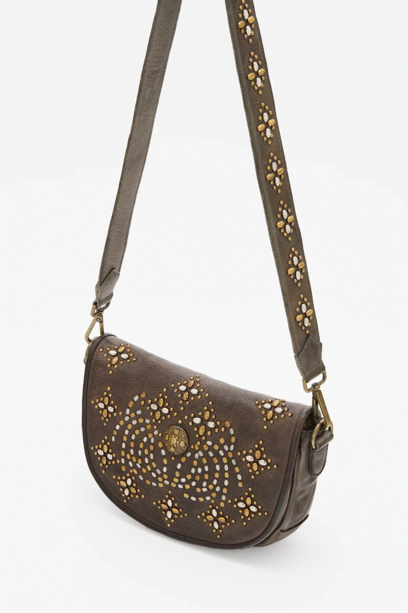 Cartera Eliott Studs Verde
