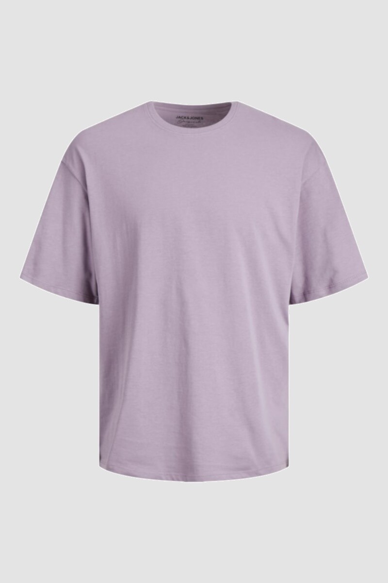 Camiseta basica manga corta - Purple Ash 
