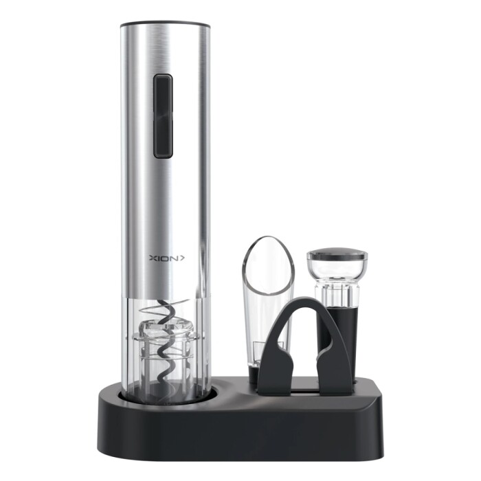 Kit Descorchador Eléctrico Recargable Total Inox Kit Descorchador Eléctrico Recargable Total Inox