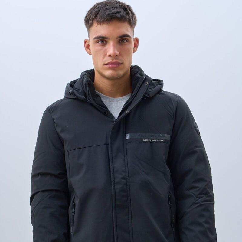 Campera Impermeable Oxx Absolut Black