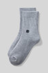Medias The Everyday Quarter Crew Sock Unisex Classic Grey Heather