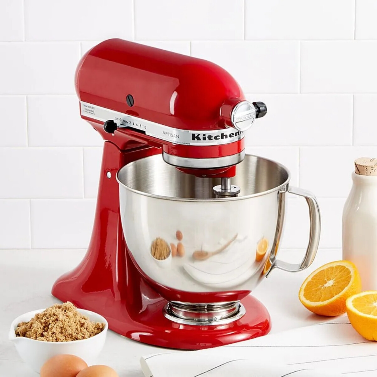 Batidora Planetaria Artisan 4,8 Litros Roja KitchenAid 