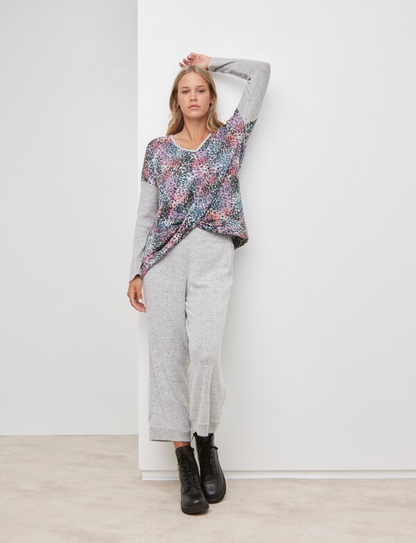 Buzo Soft Print GRIS/MULTI