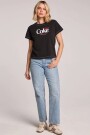REMERA DE MANGA CORTA COKE Gris