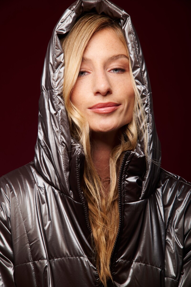 CAMPERA DELFINA PLATEADO