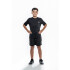 FLOW RUNNING SHORT NEGRO/BLANCO NEGRO/BLANCO