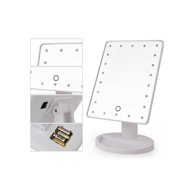Espejo rectangular con luces led Espejo Rectangular Con Luces Led