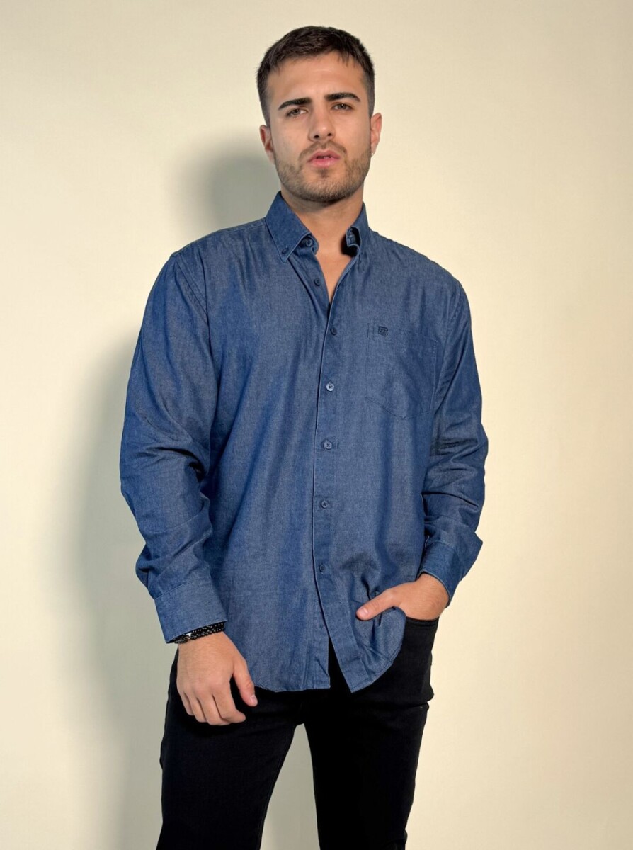 Camisa Jean Nicolaos - Navy 