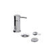 Griferia De Bidet Monocomando Line Temple Fv Cromo