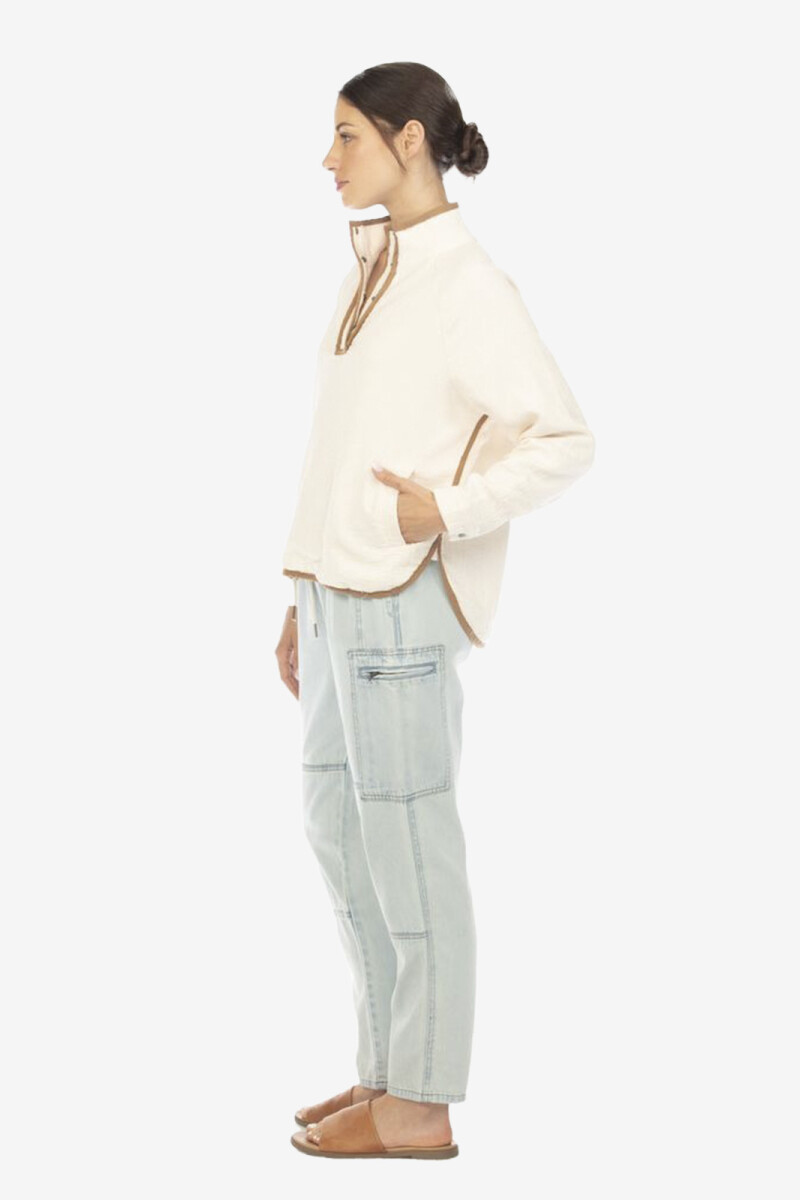 BLUSA STITCH Natural