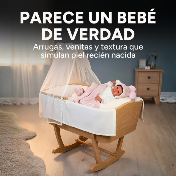 Bebe Muñeca Llorens Reborn Realista Hecha A Mano Silicona Bebe Muñeca Llorens Reborn Realista Hecha A Mano Silicona