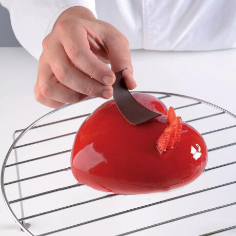 Set Molde y Cutter de Corazon de Silicona Roja Set Molde y Cutter de Corazon de Silicona Roja