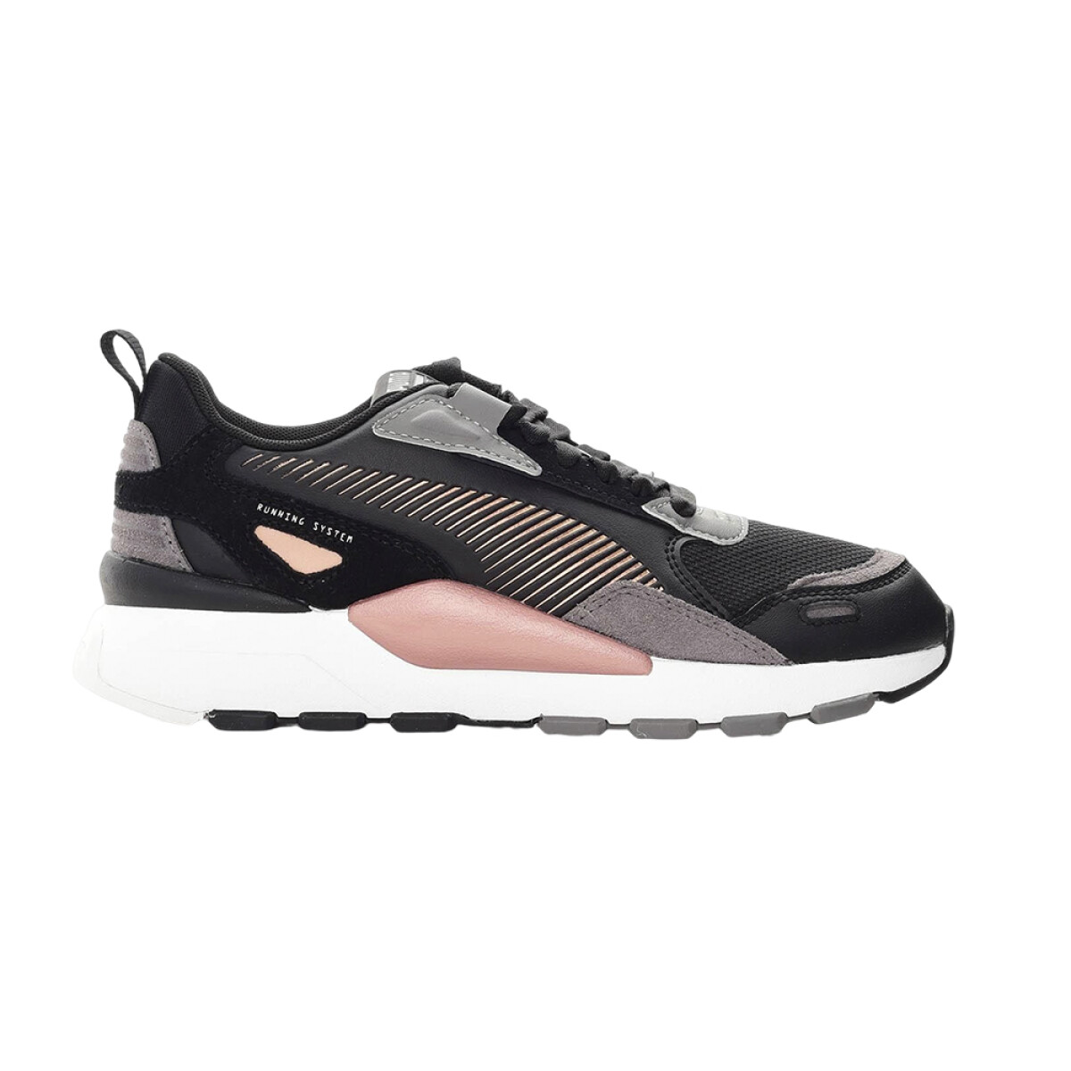 PUMA RS 3.0 METALLIC WNS - Grey/Black/Pink 