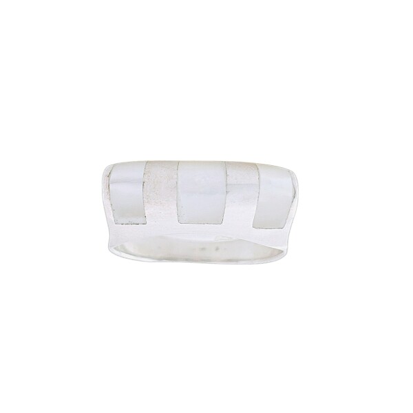 Anillo Cilindro-Plata 925-Piedra Nacar-AN3389 conpiedra