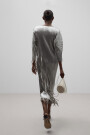 VESTIDO CRINKLE Plata