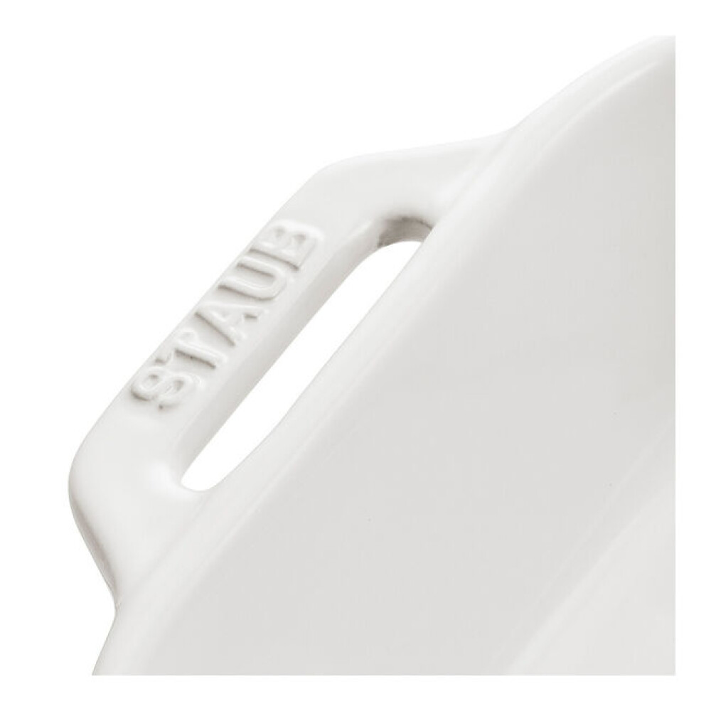 STAUB FUENTE HORNO PEQ 14 X 11 CM RECT BLANCO CERAM STAUB FUENTE HORNO PEQ 14 X 11 CM RECT BLANCO CERAM