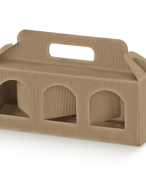 Caja corrugado 3 ventanas 31x10x9 - 35376 - AVANA Caja corrugado 3 ventanas 31x10x9 - 35376 - AVANA