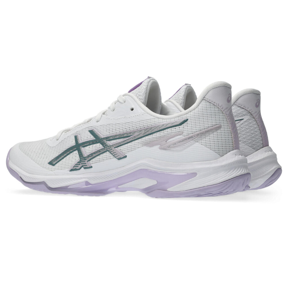 Zapatillas Voley Netburner Ballistic FF 4 Mujer White/dahlia