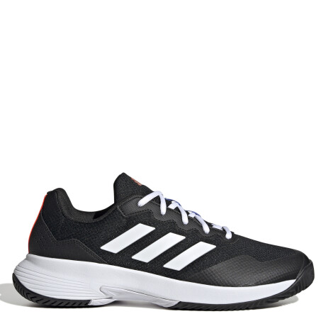 Championes de Hombre Adidas Game Court 2.0 Negro - Blanco - Rojo