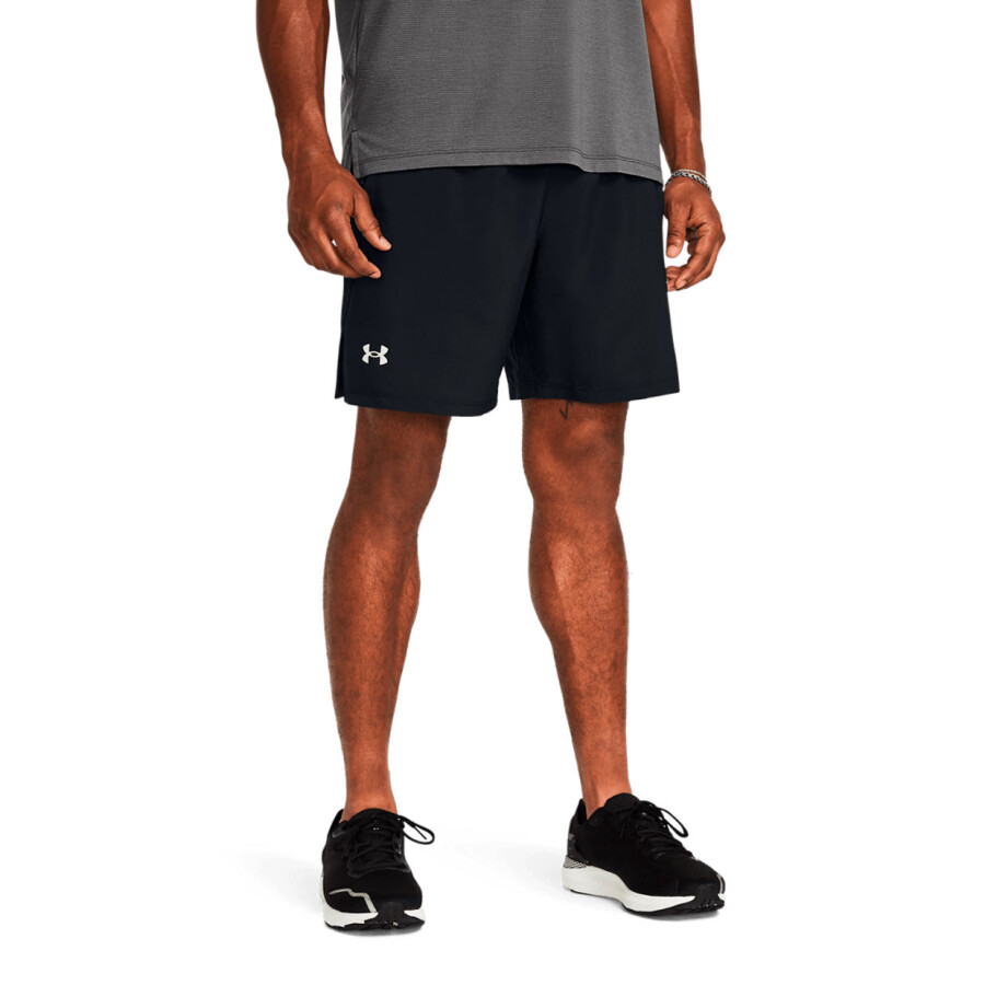 Short de Hombre Under Armour Launch 7 Negro