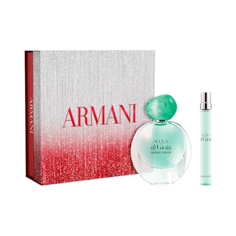 Cofre Armani Perfume Acqua Di Gioia EDP 30ml + Travel Size 10ml Cofre Armani Perfume Acqua Di Gioia EDP 30ml + Travel Size 10ml