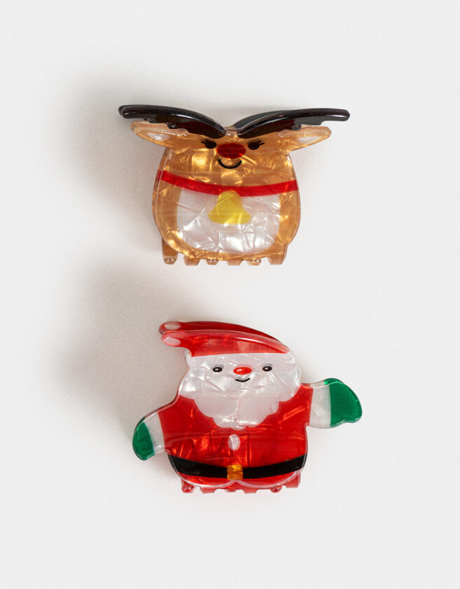 Broches Sets Especiales Set De Broches Navidad - Combinacion Tricolor
