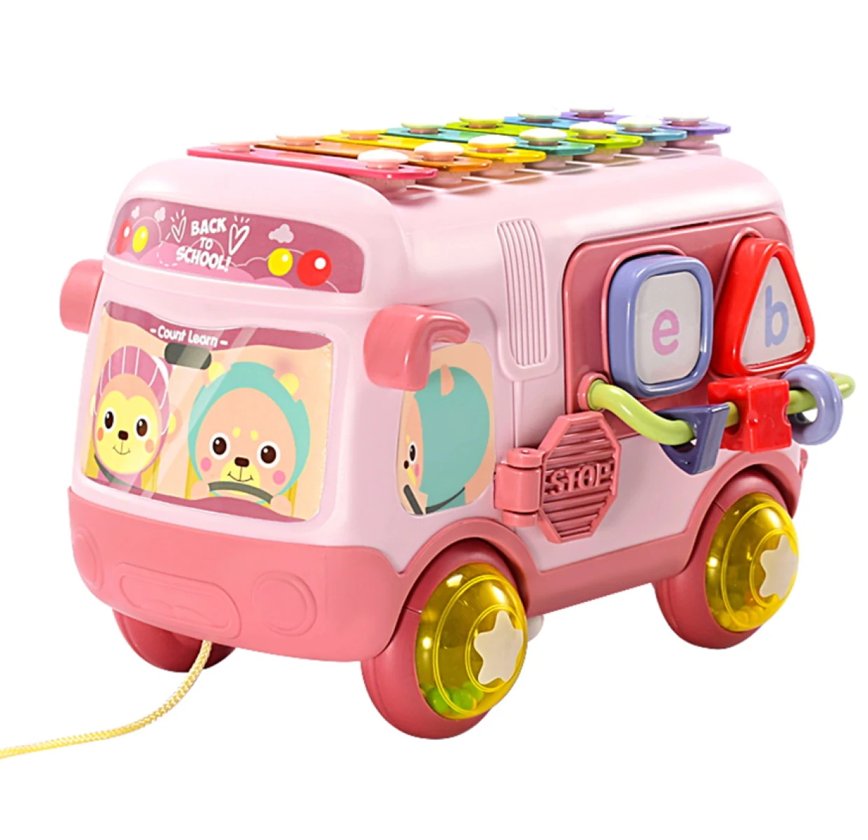 óMnibus Didáctico con Xilofóno 102224 - ROSA 