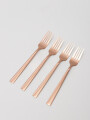 Tenedor Asher Set 4 Un. Rose Gold Color Unico