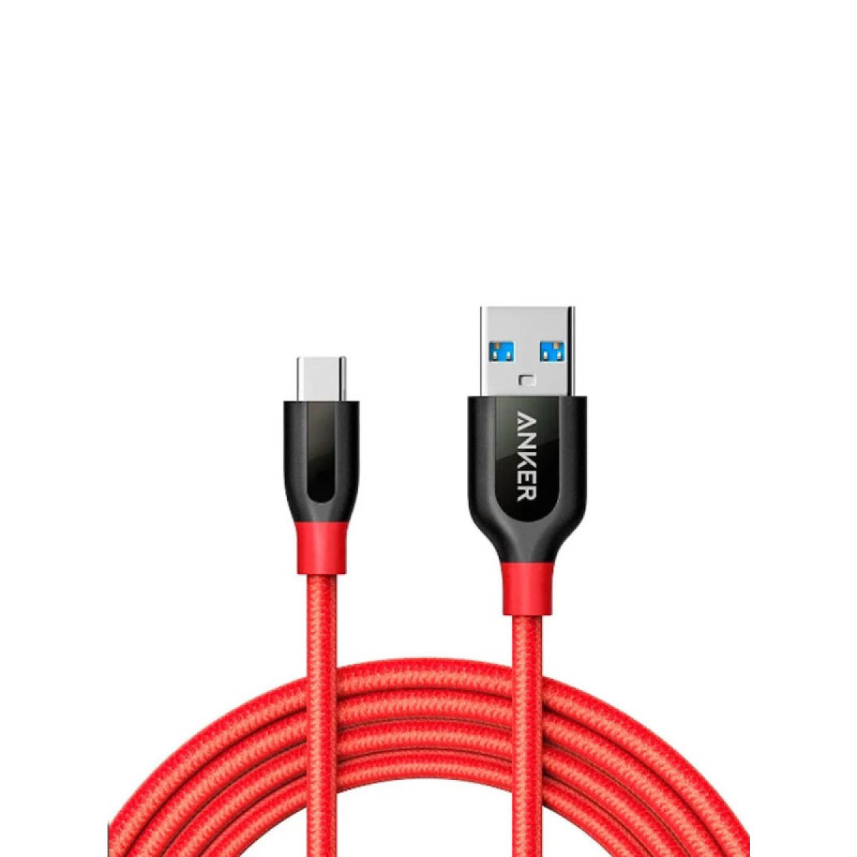 Powerline+ Usb-c To Usb 6ft Red 