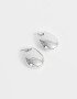 Aros Argollas De metal Aro Argolla De Metal - Plateado